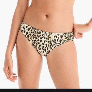 JCrew Bikini Bottom Leopard